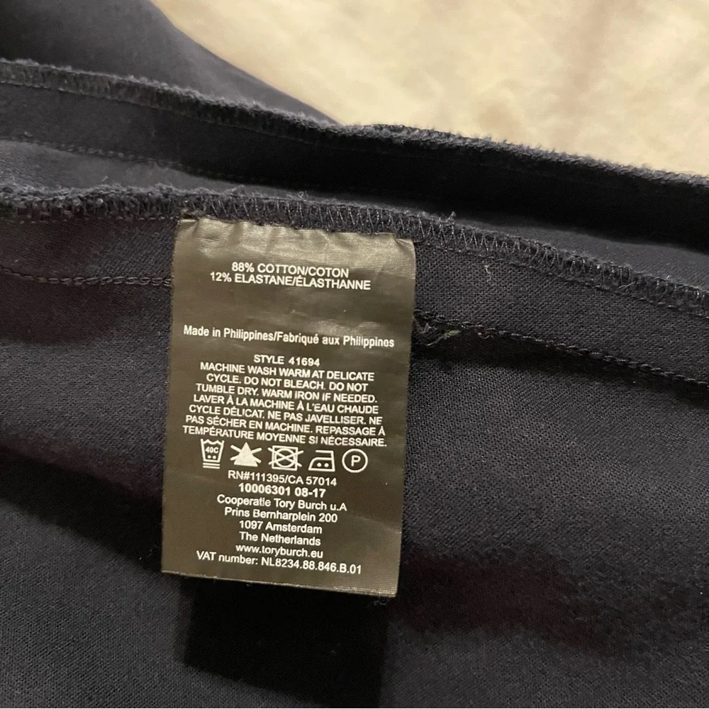 TWO- Tory Burch Women’s Navy Trousers Size 8 TWO pair